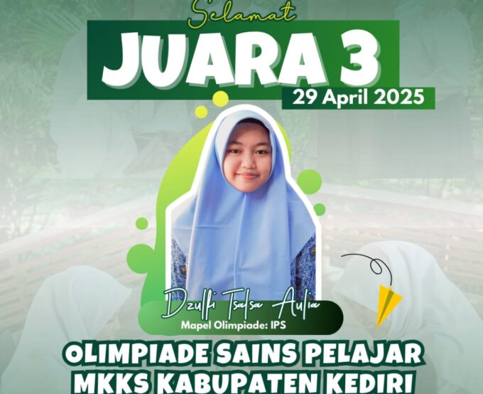 Siswa SMP Muhammadiyah 1 Pare Raih Juara Olimpiade Tingkat Kabupaten Kediri