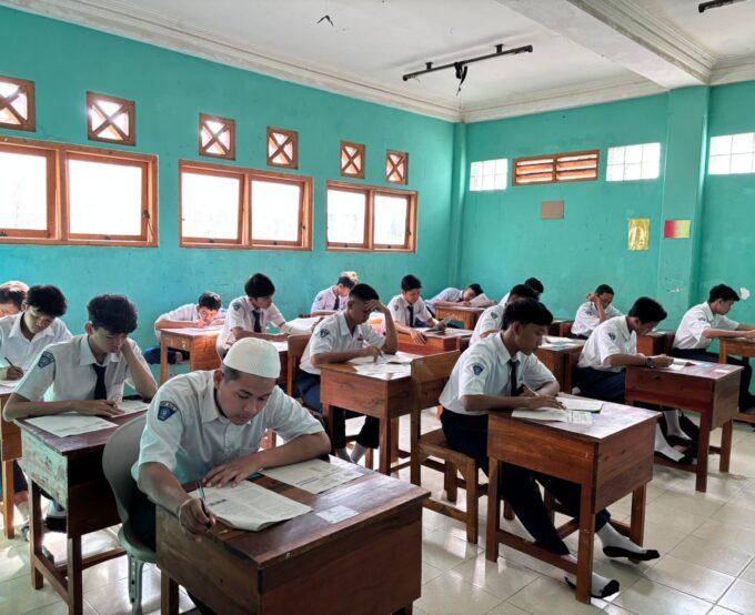 SMP Muhammadiyah 1 Pare Gelar Penilaian Sumatif Akhir Tahun untuk Kelas IX