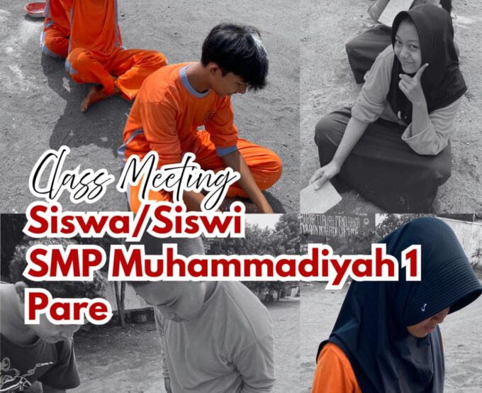 Semarak Classmeeting SMP Muhammadiyah 1 Pare: Ajang Kreativitas dan Sportivitas Siswa