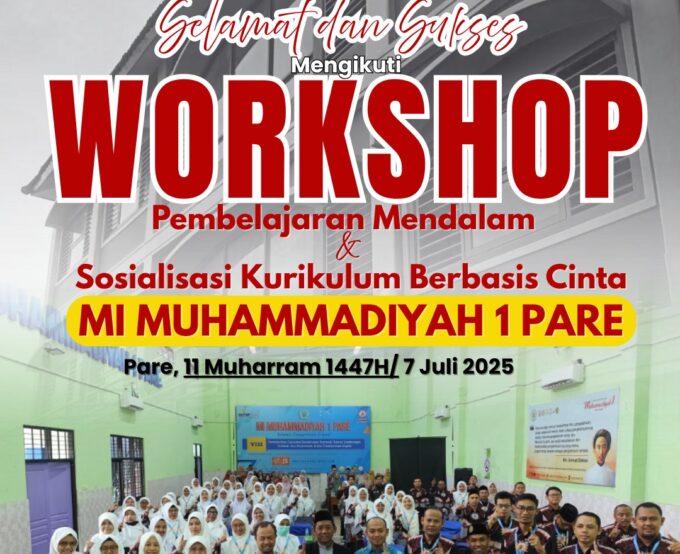 TINGKATKAN KOMPETENSI GURU: Perwakilan SMPM1 Pare Mengikuti Workshop Pembelajaran Mendalam dan Kurikulum Berbasis Cinta
