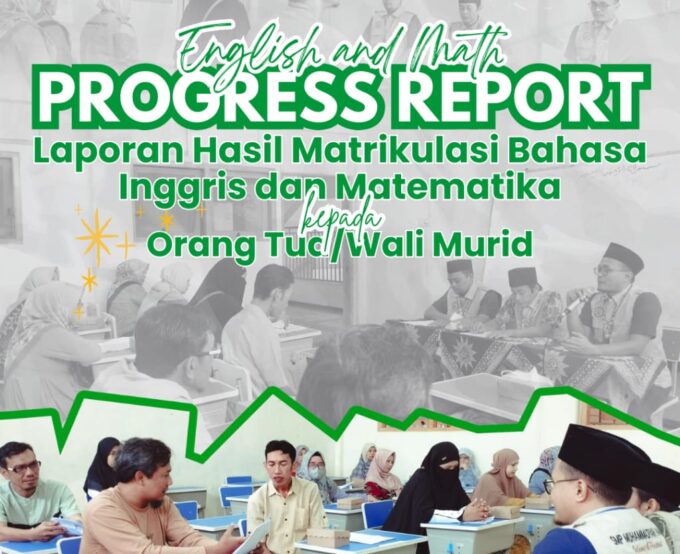 Math & English Progress Report: Langkah Awal Menuju Sukses Belajar