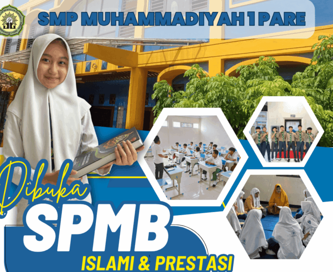 SPMB SMP Muhammadiyah 1 Pare Tahun 2026/2027