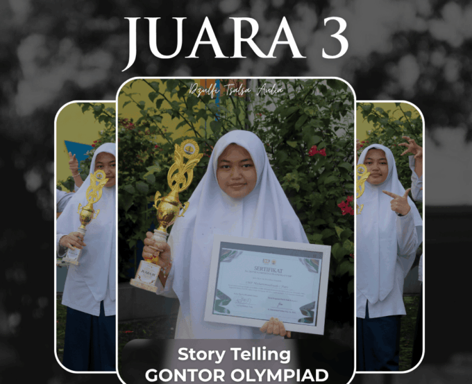 JUARA 3 STORY TELLING: Gontor Olympiad 2025