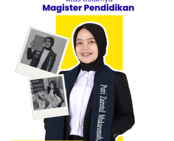 MAGISTER PENDIDIKAN: Guru Matematika SMPM1 Pare Berhasil Selesaikan Studi S2