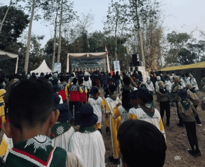 Bukan Sekadar Perkemahan Biasa: 1.300 Lebih Pandu Cilik Tempa Karakter dan Kemandirian di Jambore Pengenal HW 2026
